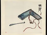 清/現代 齊白石 磬圖 軸|Sounding Stone — Qi Baishi