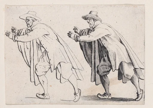 L'Homme Qui Court (The Running Man), from Les Caprices Series A, The Florence Set