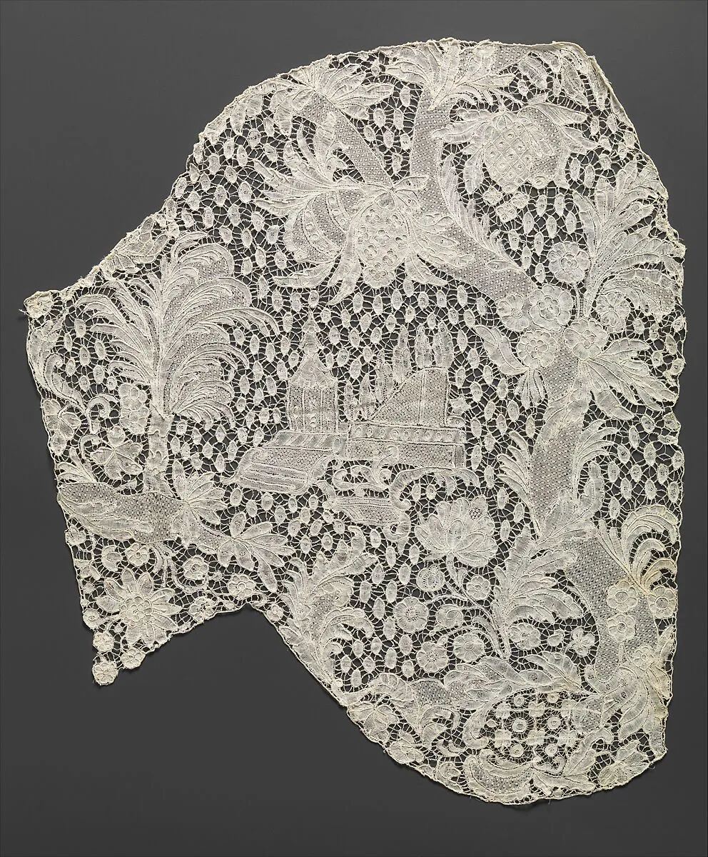 Sleeve fragment of bobbin lace — Unknown