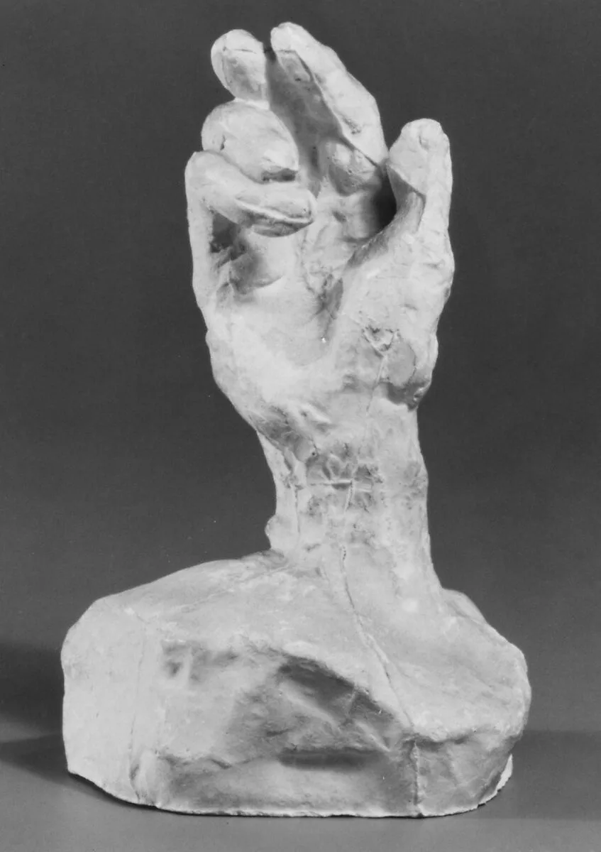 Hand with base — Auguste Rodin