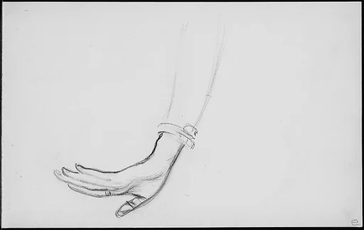 Hand of a Javanese Dancer (from Sketchbook of Javanese Dancers)