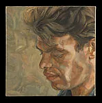 Man's head – Portrait I — Lucian Freud