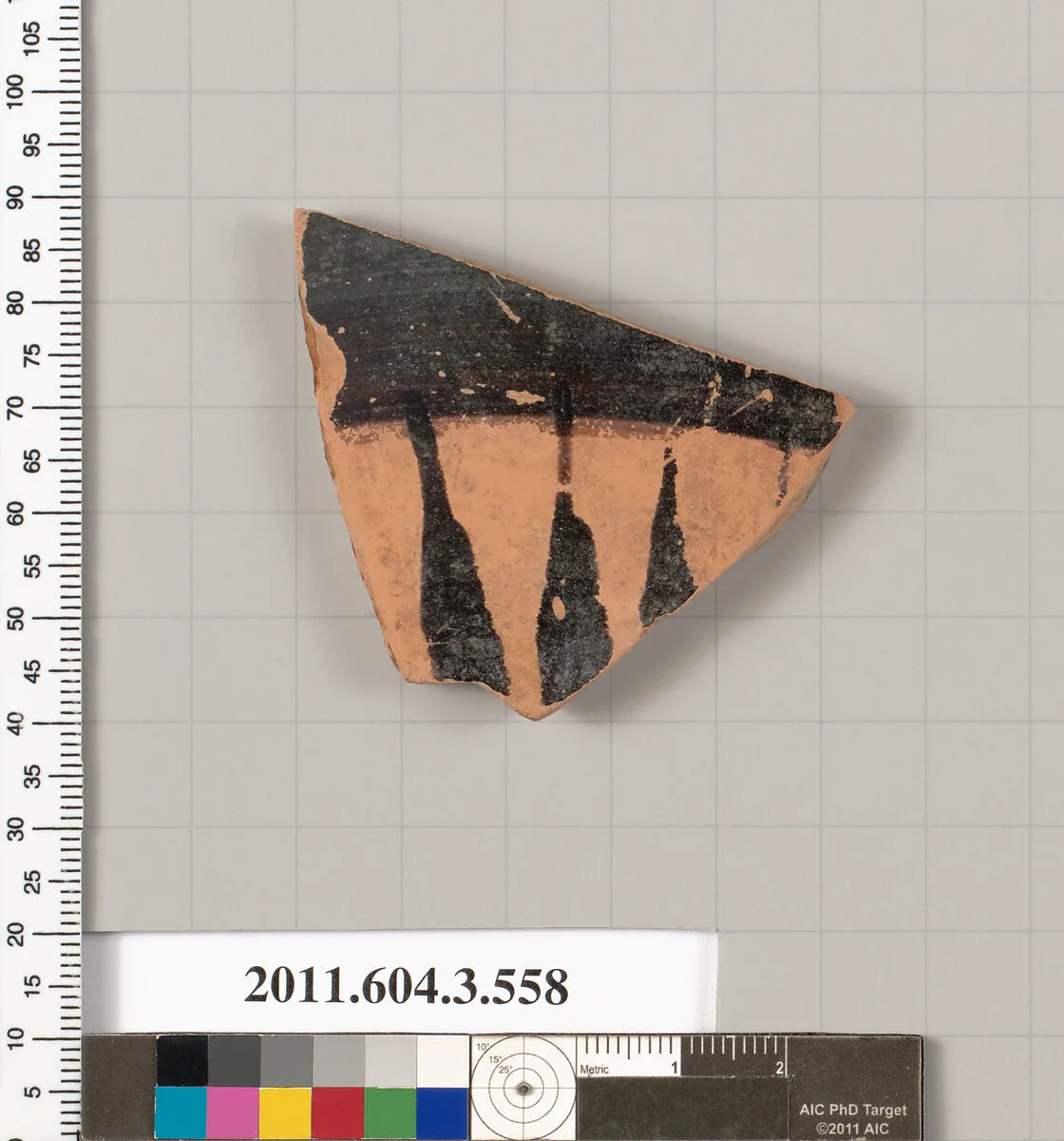 Terracotta fragment of a column-krater (bowl for mixing wine and water) — Unknown