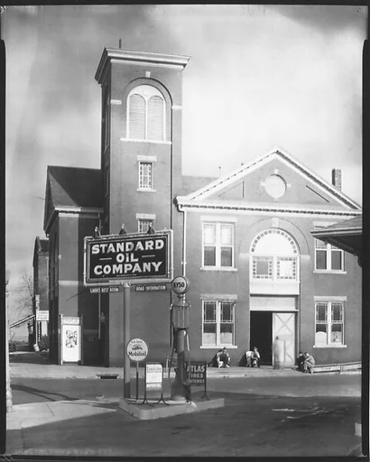 [Standard Oil Company Gas Station]