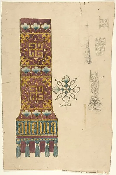Design for a Stole — Ernest Geldart