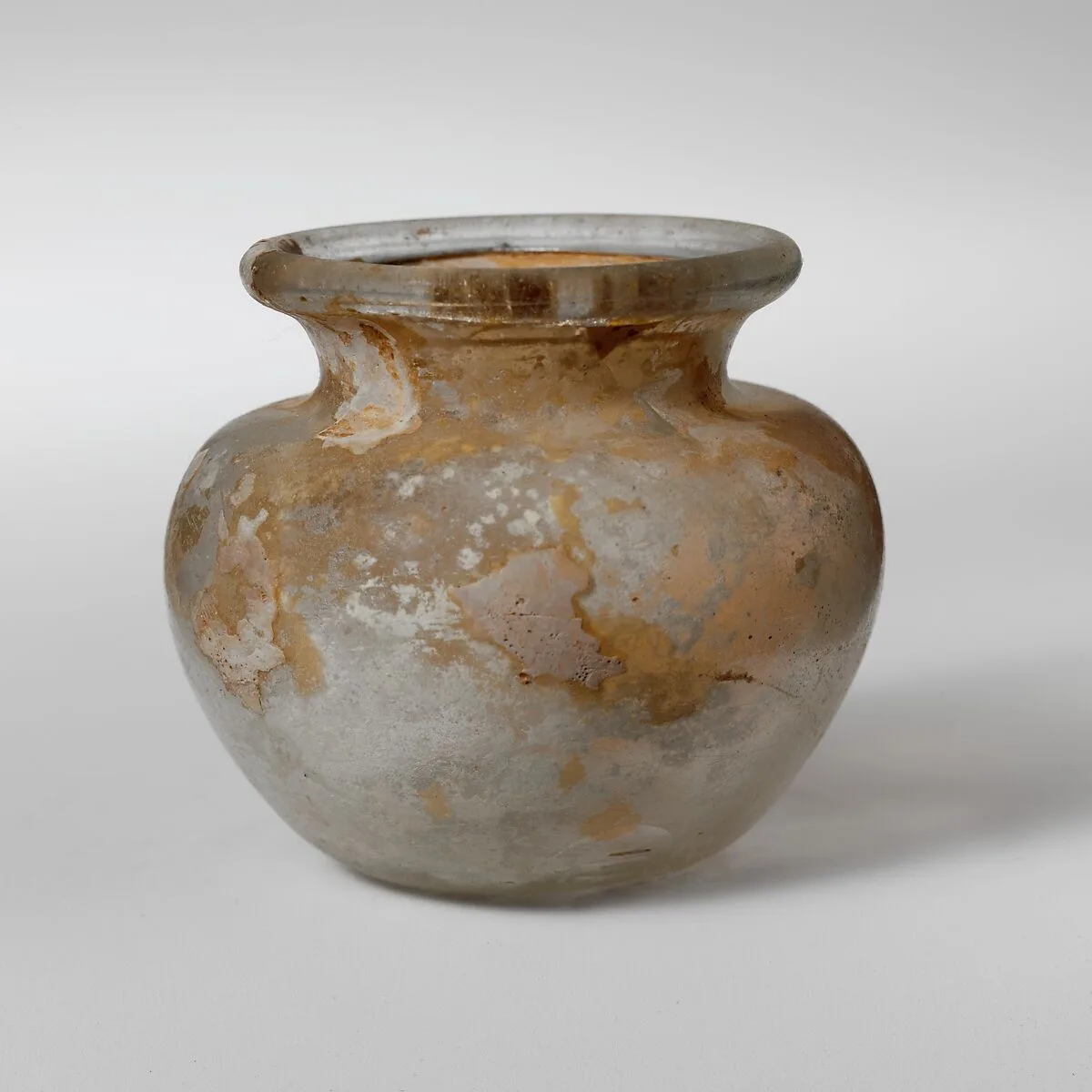 Glass miniature jar — Unknown