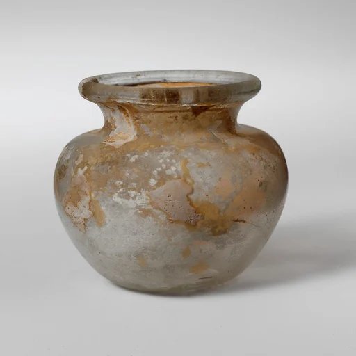 Glass miniature jar