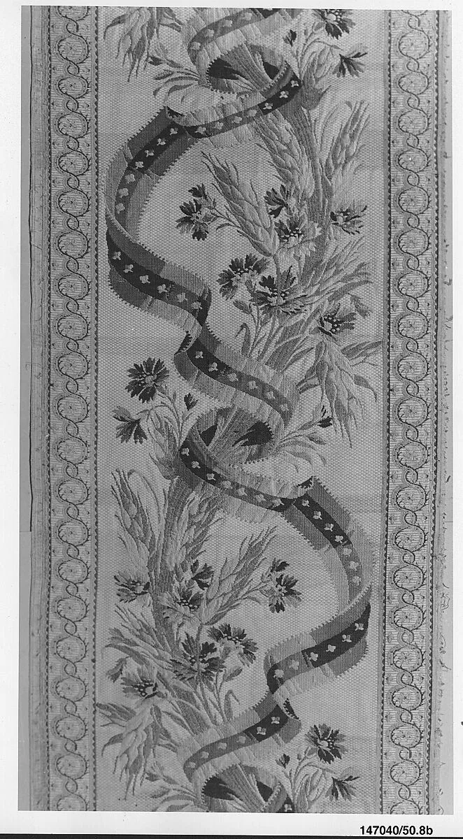 Border of woven silk — Philippe de Lasalle