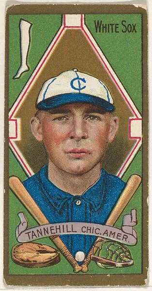 Lee Ford Tannehill, Chicago White Sox, American League, from the "Baseball Series" (Gold Borders) set (T205) issued by the American Tobacco Company — American Tobacco Company