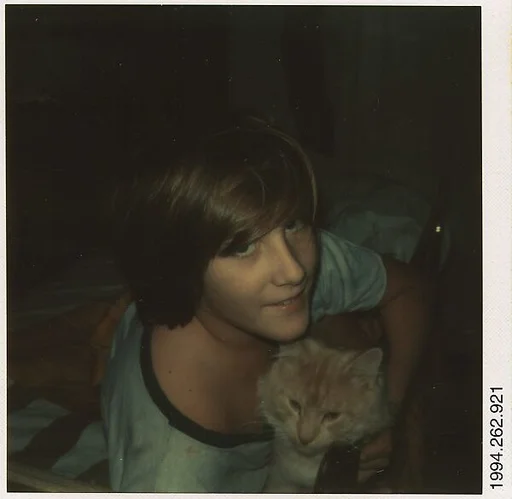 [Glenn Ives (?) and Cat]