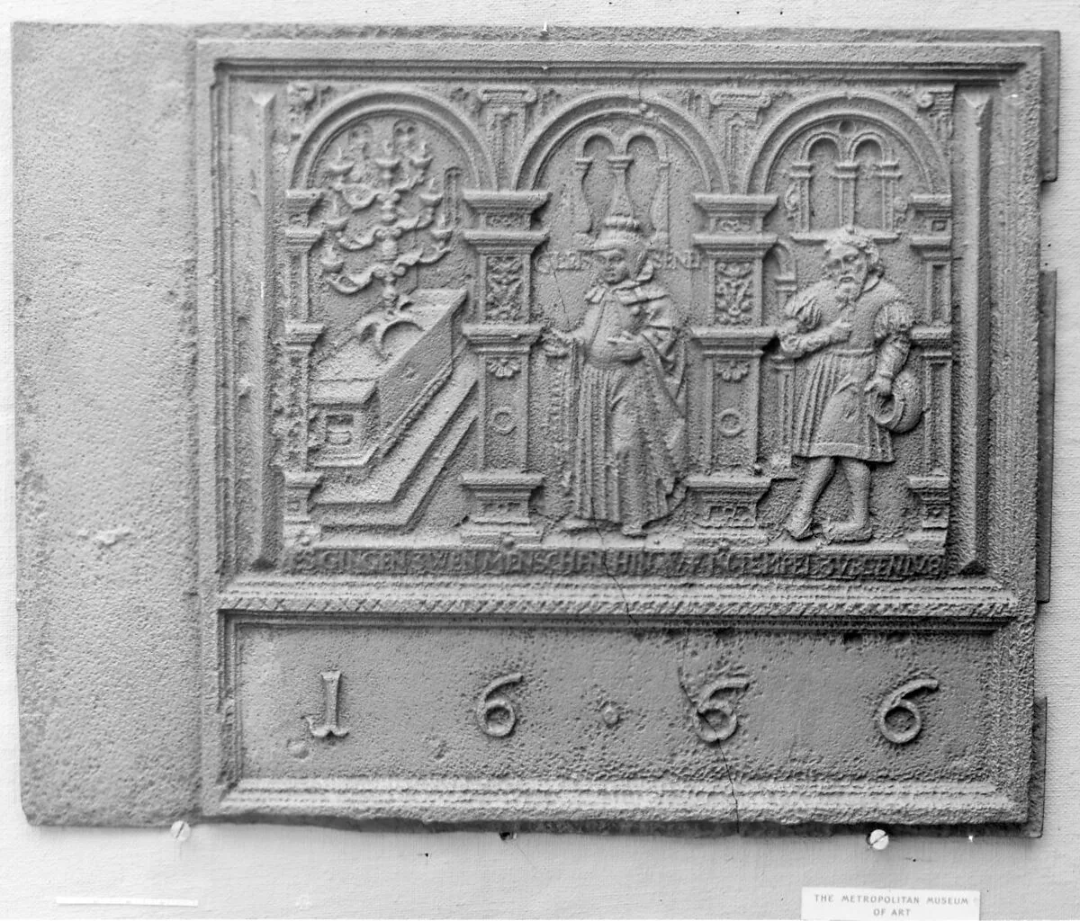 Stove plate — Unknown