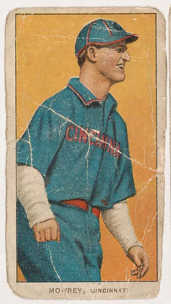 Mike Mowrey, Cincinnati, from Coupon Cigarettes Baseball Issue, 1910 — Coupon Cigarettes