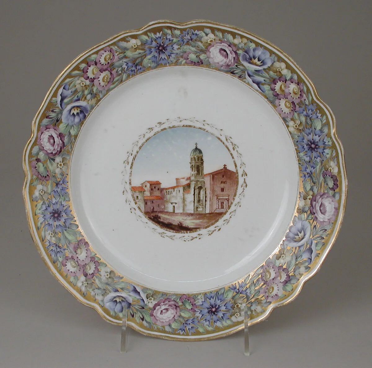 Plate — Imperial Porcelain Manufactory, St. Petersburg