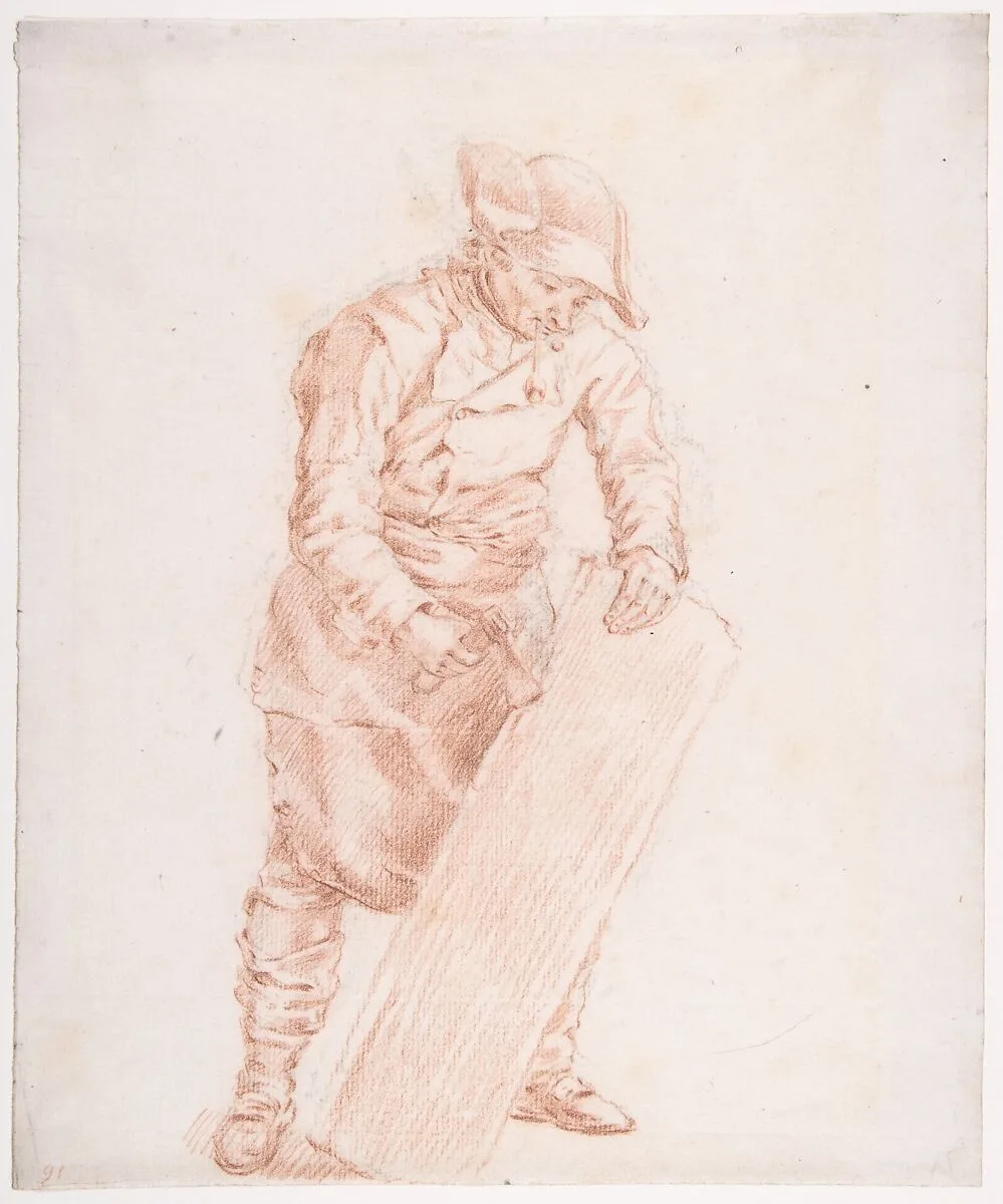 A Carpenter at Work — Jan Josef Horemans the Elder