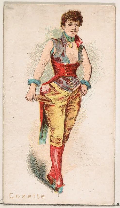 Cozette, from the Ballet Queens series (N182) issued by Wm. S. Kimball & Co. — William S. Kimball & Company