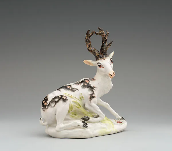 Recumbent deer — Unknown