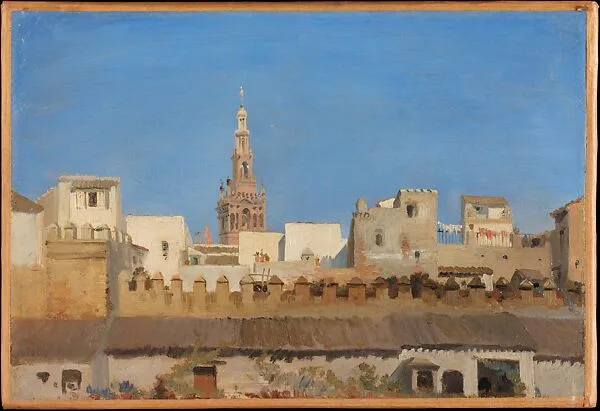The Giralda, Seville — Adrien Dauzats
