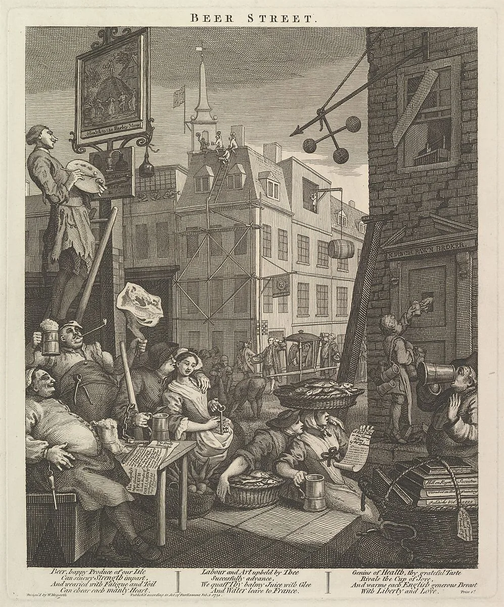 Beer Street — William Hogarth