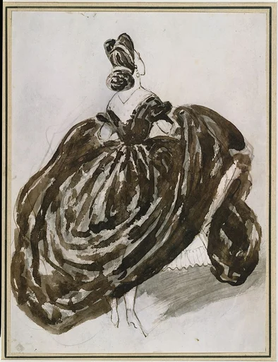A Parisienne Seen from the Back
