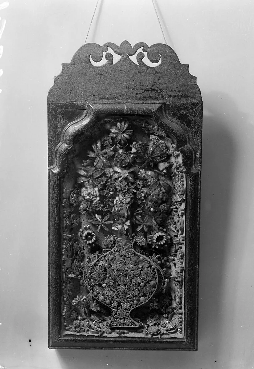 Quillwork Sconce — Unknown