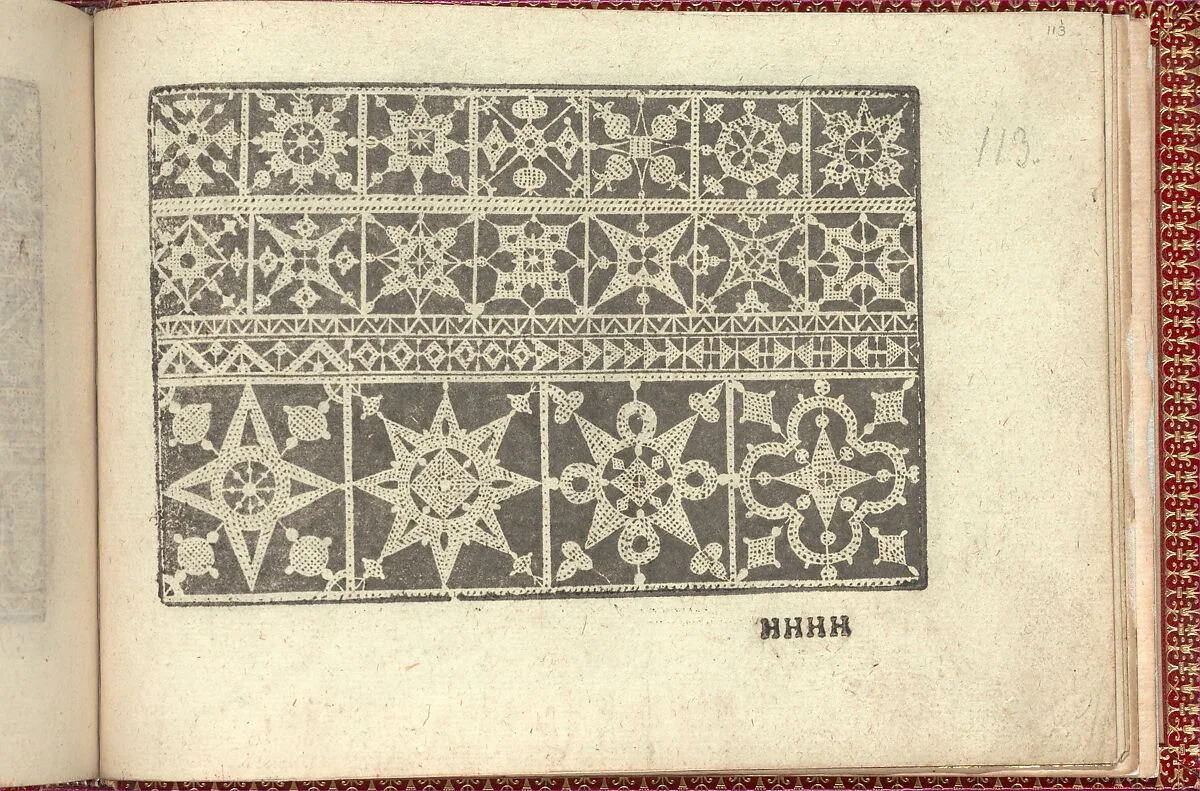 Corona delle Nobili et Virtuose Donne: Libro I-IV, page 113 (recto) — Cesare Vecellio