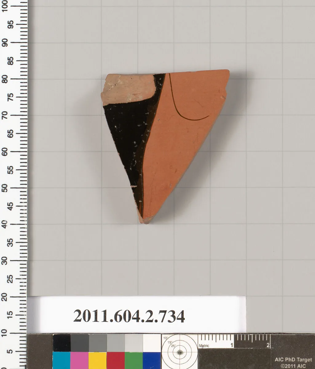 Terracotta fragment of a calyx-krater (bowl for mixing wine and water) — Unknown