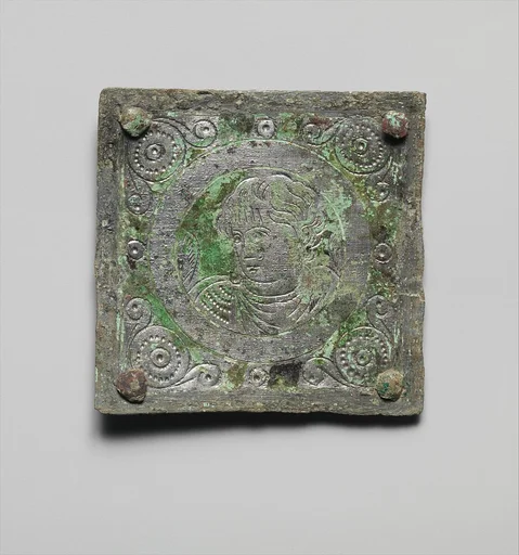 Tinned-Copper Plaque with a Personification