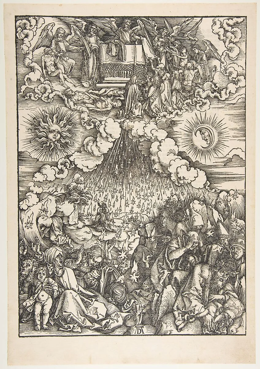 The Opening of the Fifth and Sixth Seals, from "The Apocalypse" — Albrecht Dürer