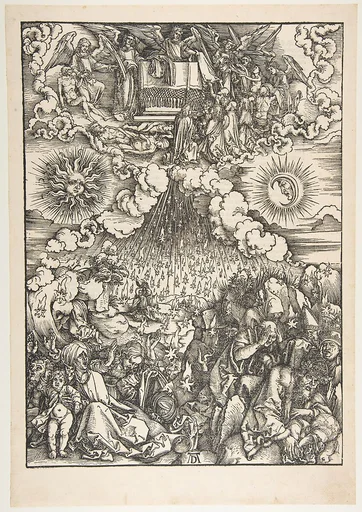 The Opening of the Fifth and Sixth Seals, from "The Apocalypse"