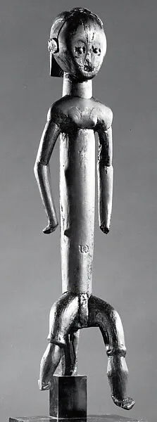 Figure from a Reliquary Element: Seated Male (Nlo Bieri) — Unknown