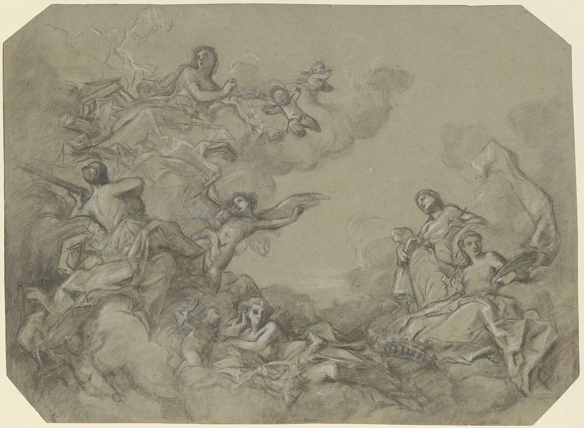 Study for a ceiling — Charles Joshua Chaplin