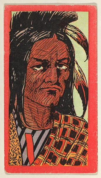 Menatonon, from the "Indian Series" (T74), issued with Burley Cubs Cigars and Sweetbriar Cigarettes by the Booker Tobacco Company — Booker Tobacco Company, Lynchburg, Virginia
