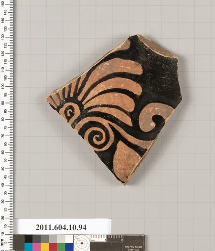 Terracotta fragment of a krater (deep bowl)