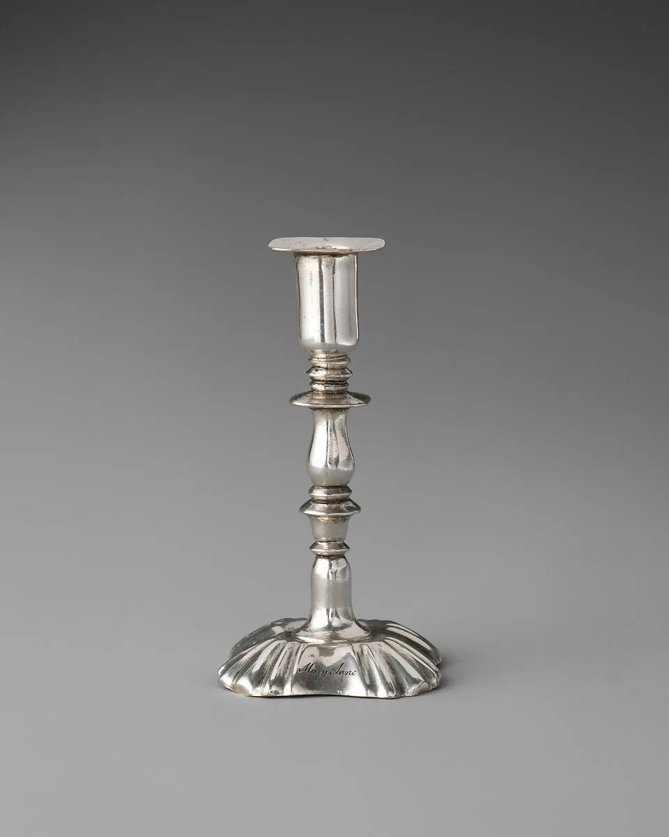 Miniature candlestick (one of a pair) — Henry Flavelle