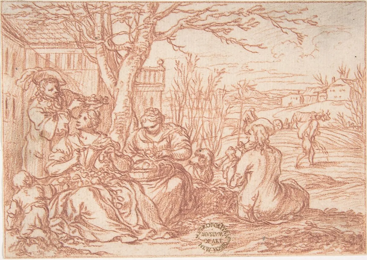 April (one of a series representing the labors of the months) — Jonas Umbach