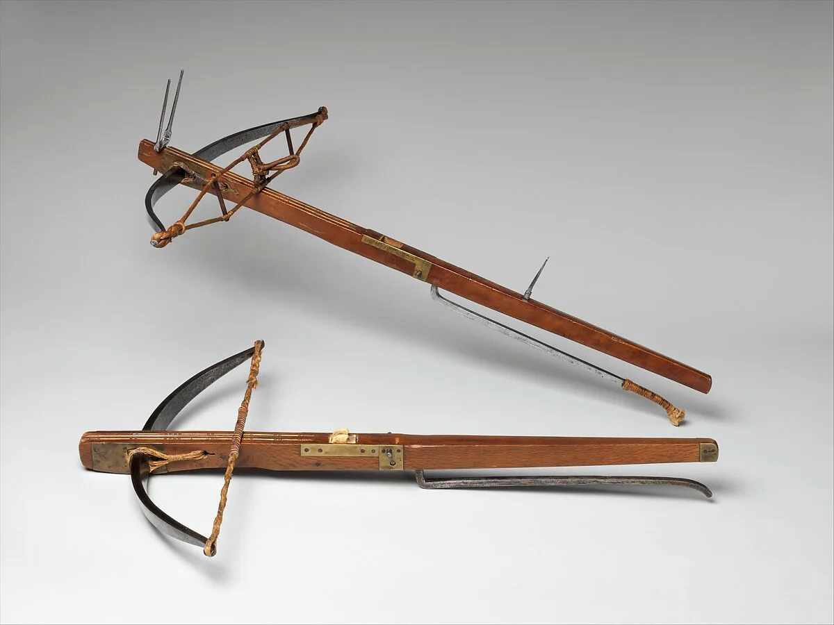 Crossbow with Spanning Lever — Unknown