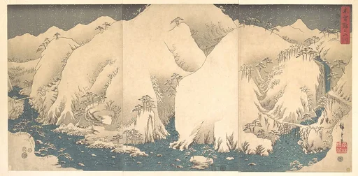 Kisojo no San Sen|木曽路之山川|The Kiso Mountains in Snow