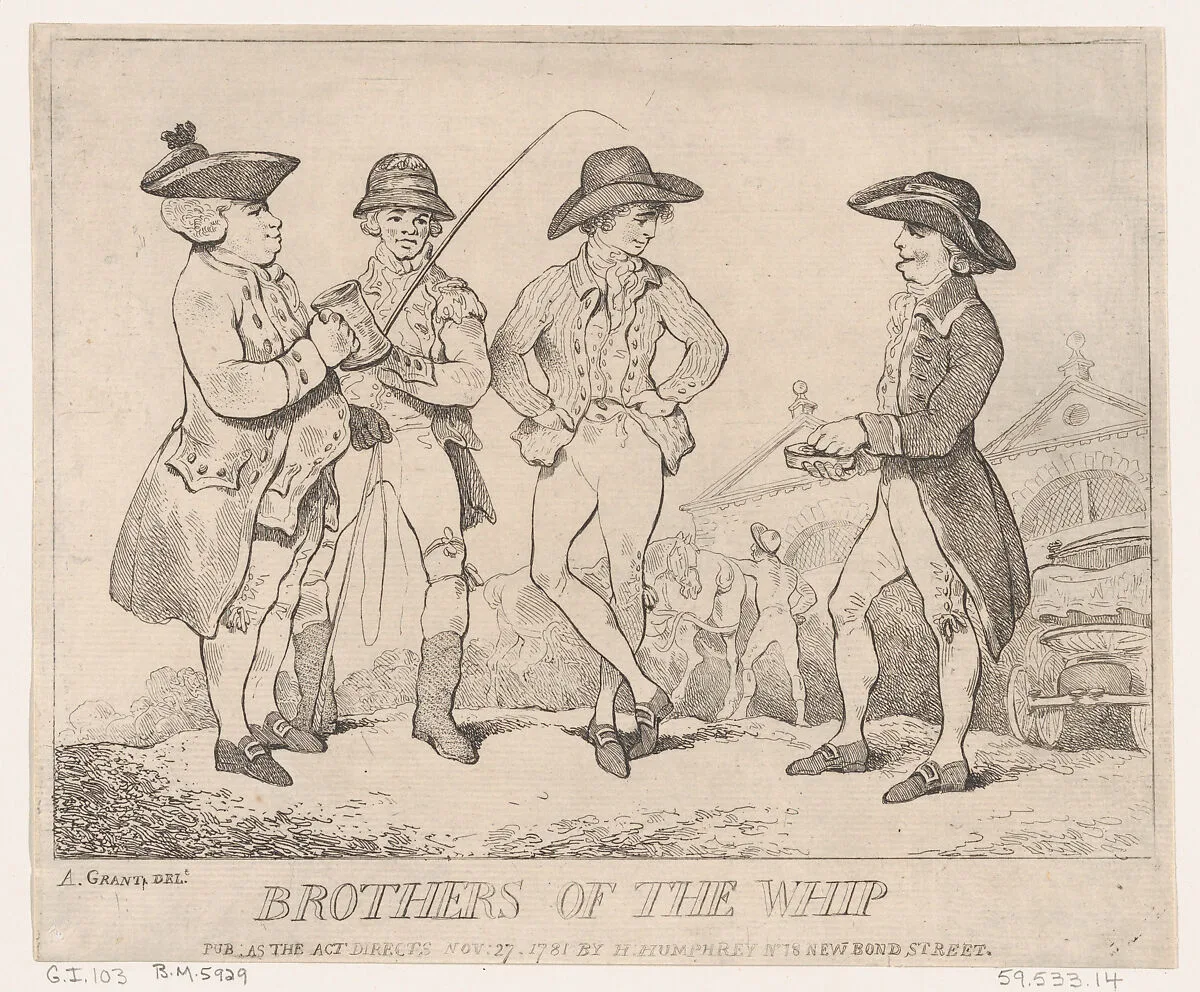 Brothers of the Whip — Thomas Rowlandson|Hannah Humphrey|A. Grant