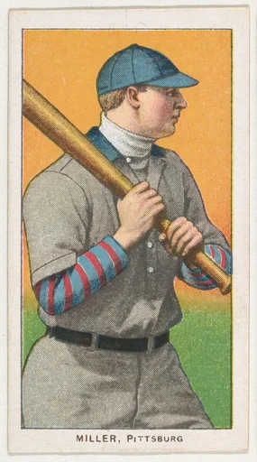 Miller, Pittsburgh, National League, from the White Border series (T206) for the American Tobacco Company