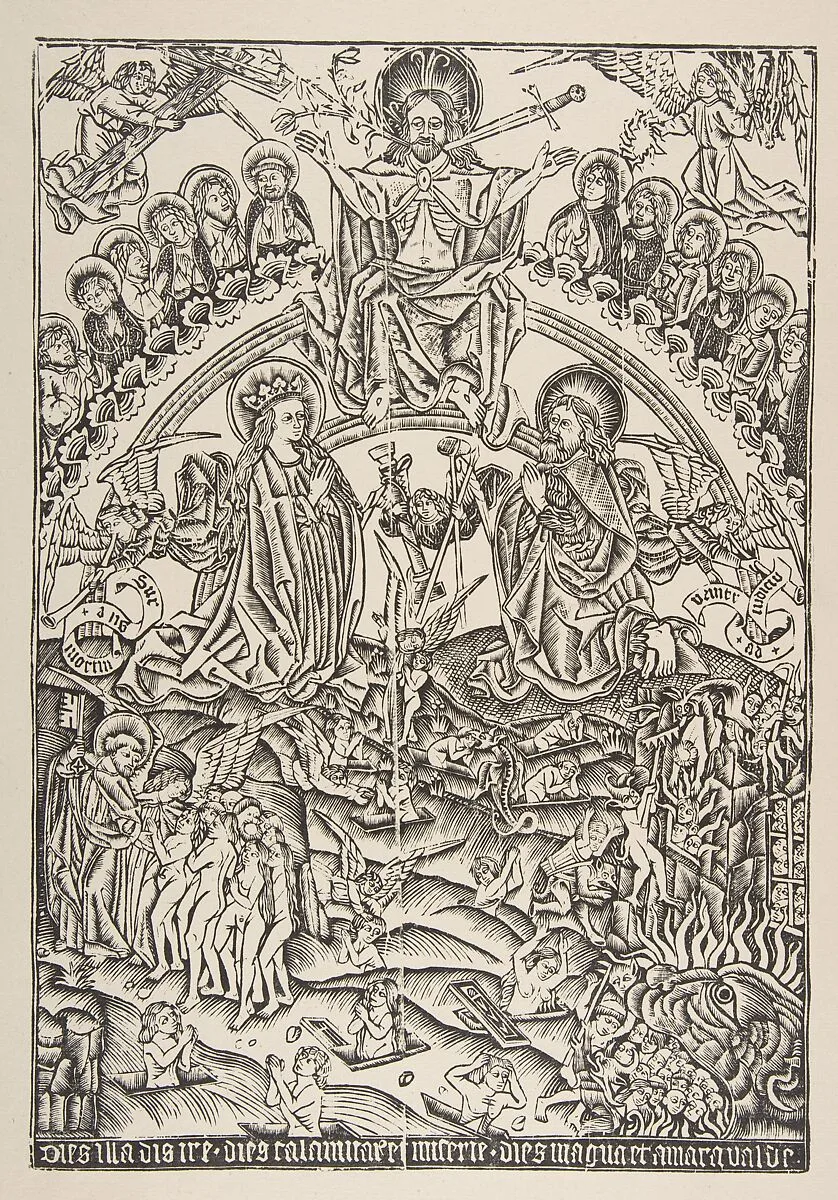 The Last Judgment — Anonymous, German, 15th century