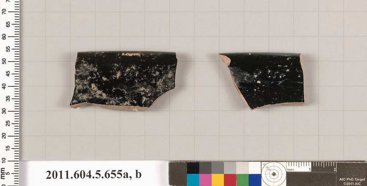 Terracotta rim fragments of kylikes (drinking cups) — Unknown