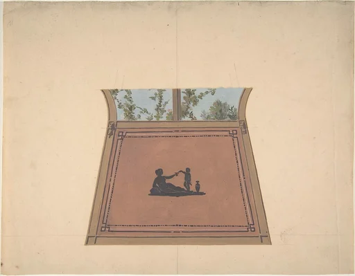 Pompeiian Design for Paneling