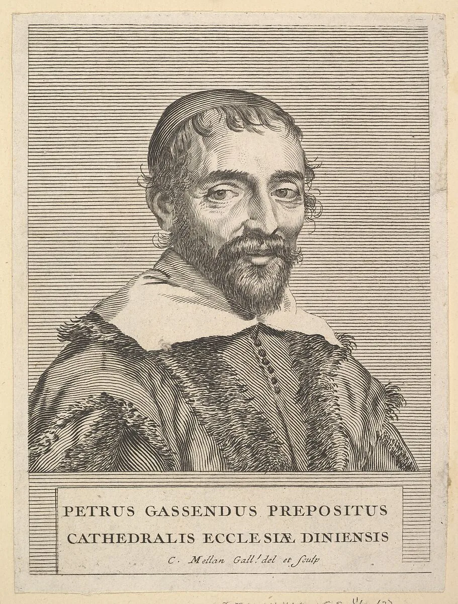 Pierre Grassendi — Anonymous, French, 17th century|Pierre Gassendi|Claude Mellan|Michel Odieuvre