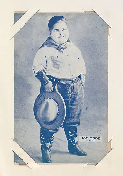 Joe Cobb from Movie Stars Exhibit Cards series (W401) — Unknown