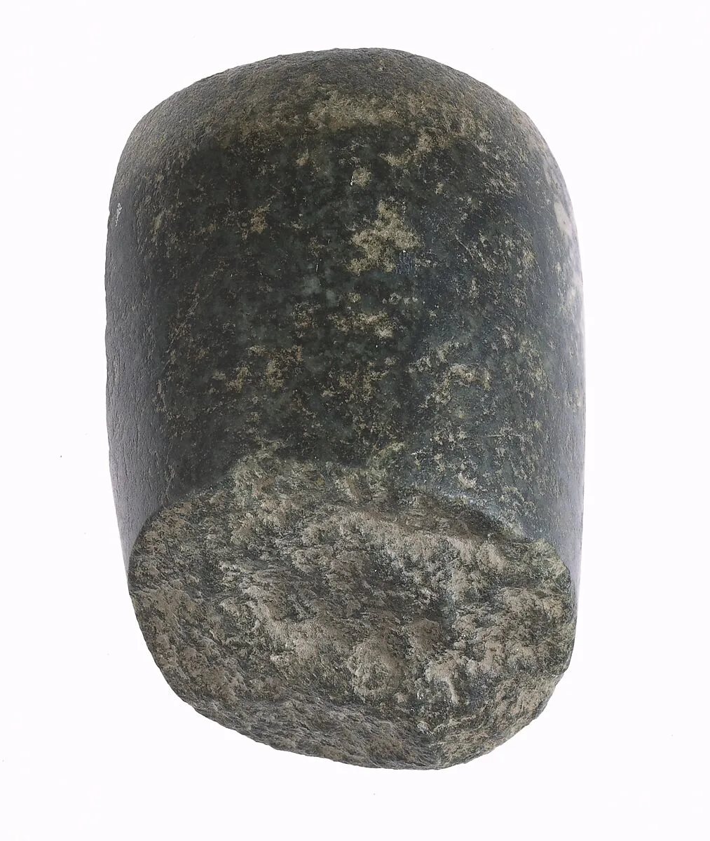 Pestle made from inscribed object — Unknown