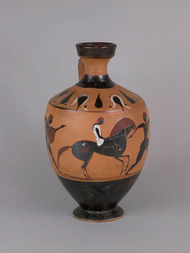 Terracotta lekythos (oil jar)
