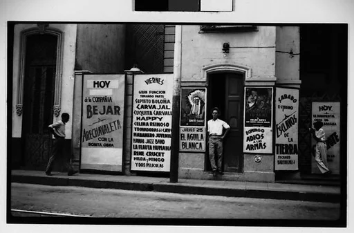 [Cinema Entrance and Posters, Havana]