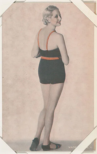 Actress with back turned (W423) — Unknown