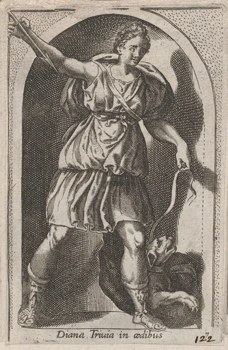 Speculum Romanae Magnificentiae: Diana (Diana Triuia in aedibus)