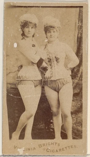 From the Actors and Actresses series (N45, Type 5) for Virginia Brights Cigarettes